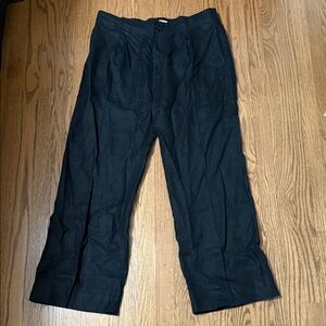AYR The Supremo black linen pant
